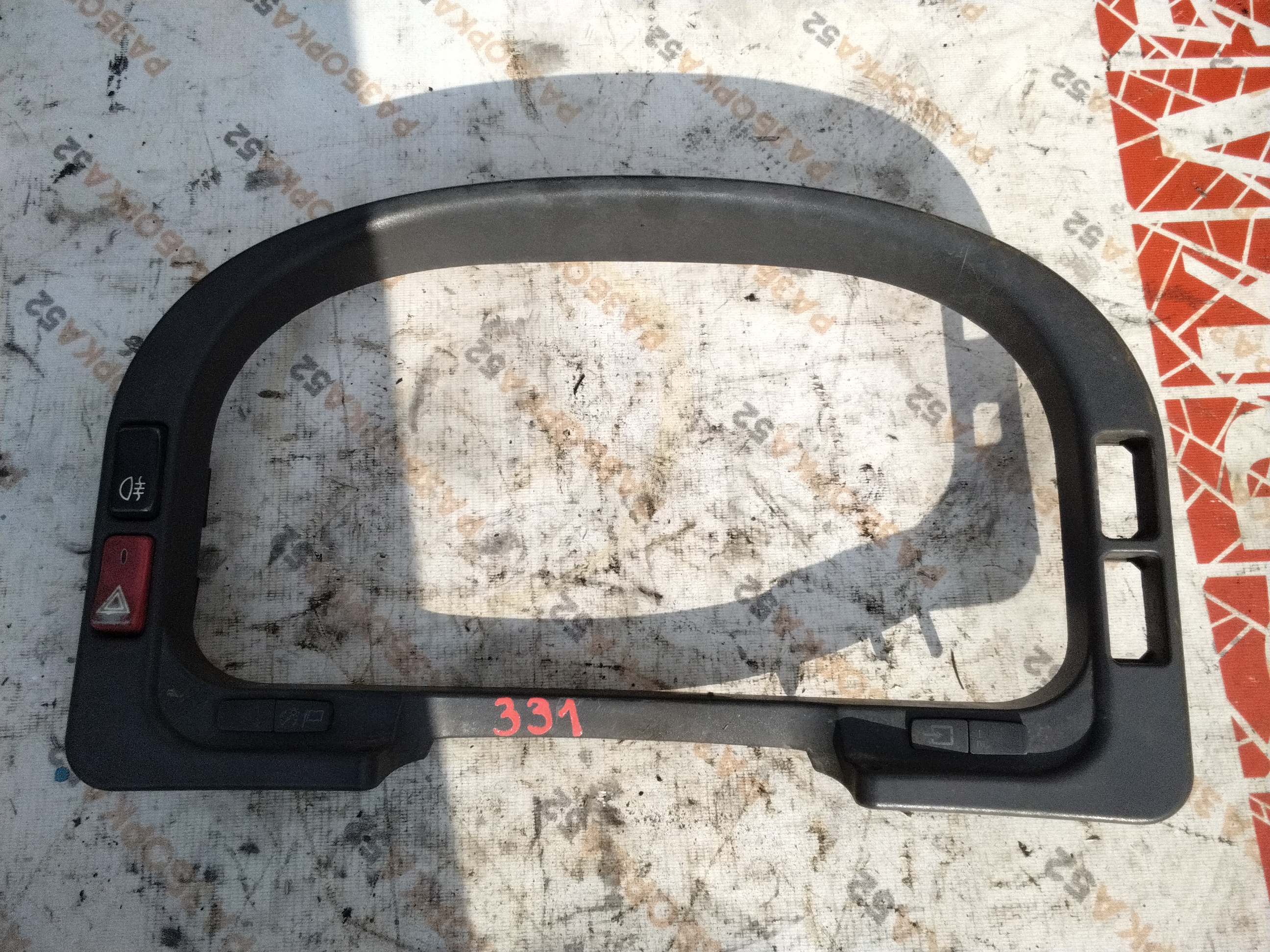 Накладка декоративная на торпедо Ман Тгм MAN TGM 81617016267